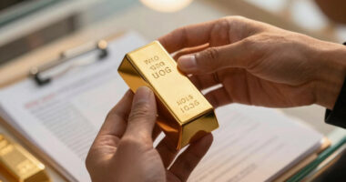 Gold hits near one-week high after U,S.-Iran peace deal